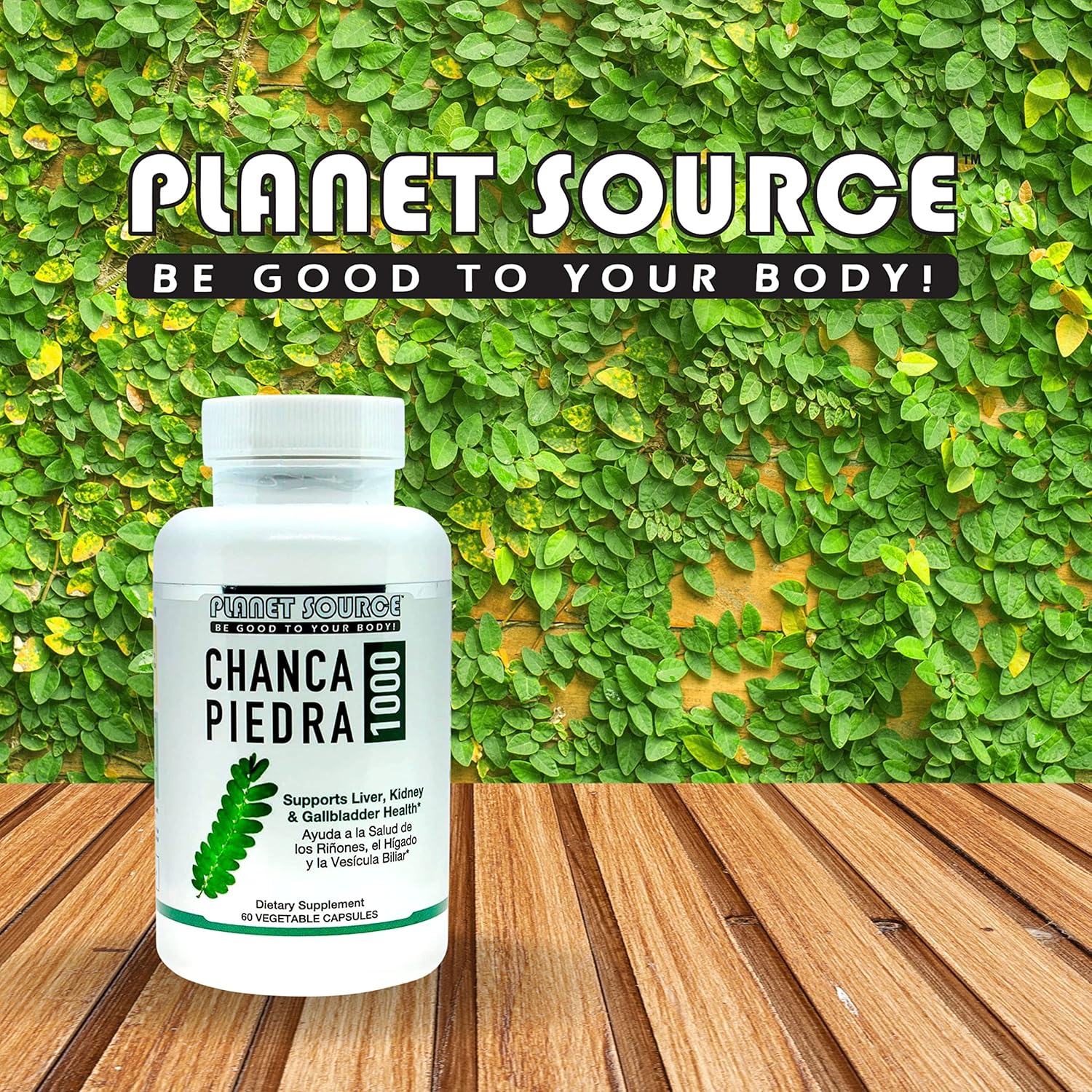 South American Chanca Piedra 1000 Stone Breaker Capsules for Kidney, Liver, and Gallbladder Cleanse - Urinary Tract Health Support - 60 Veg Capsules