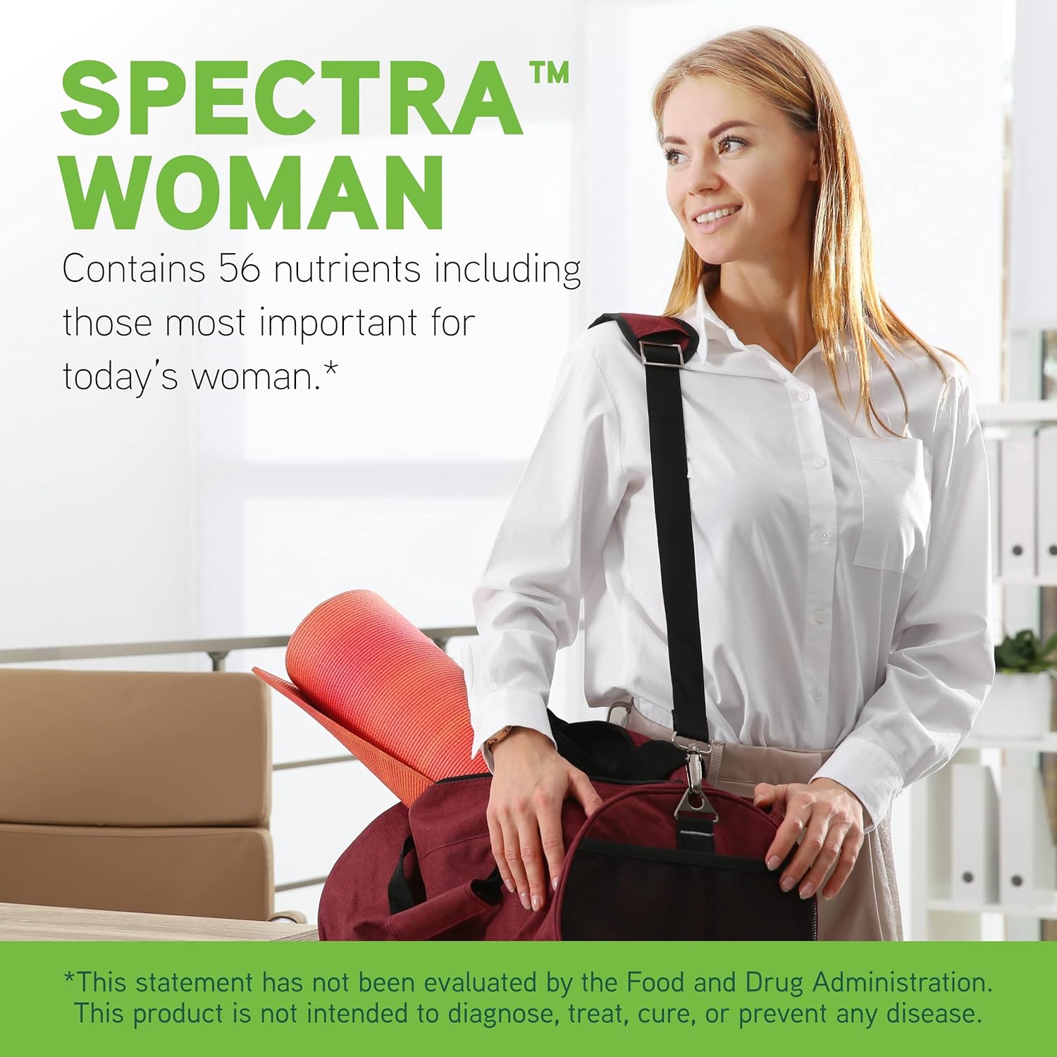 Spectra Woman by DAVINCI Labs - 240 Tablets - Supports Women's Health with Vitamins, Minerals, Calcium, and Antioxidants