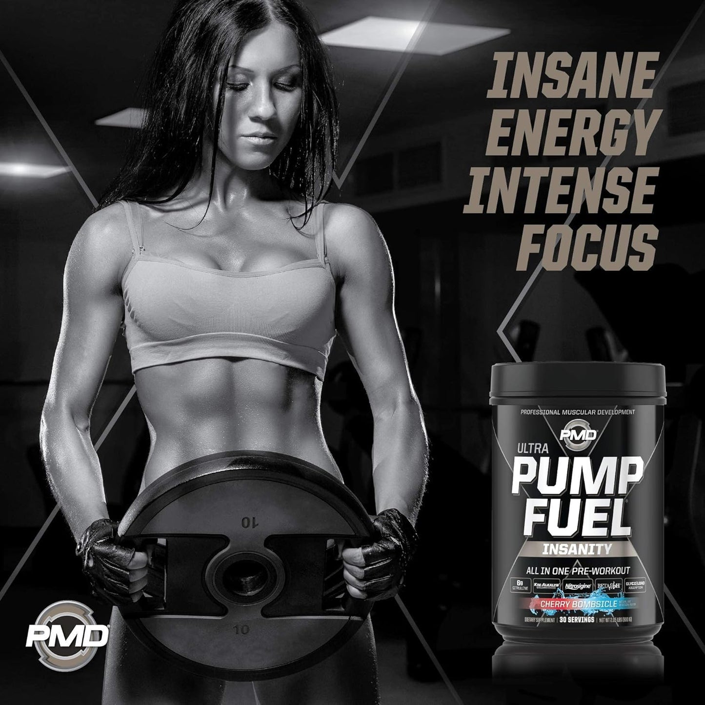 Sports CG5 Premium Creatine and L-Glutamine Powder - Cherry Bombsicle Pre Workout Bundle