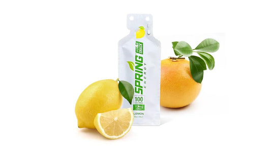 Spring Energy Lemon Power Snack: High Caffeine Energy Boost, 100 Kcal, 20 Pack