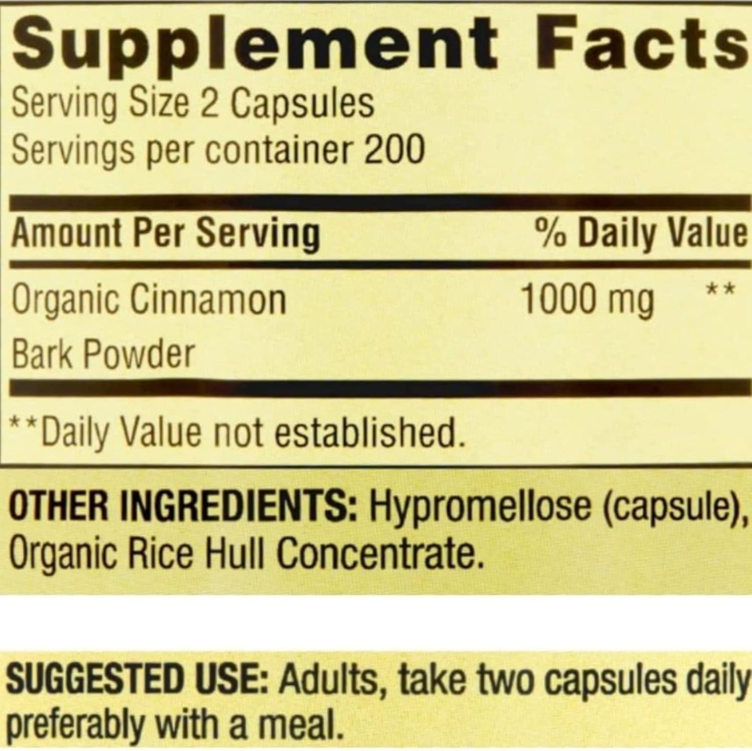 Spring Valley Cinnamon 1000 mg Dietary Supplement - 400 Count Capsules Bundle with Pill Organizer by ME GUSTA SHOP