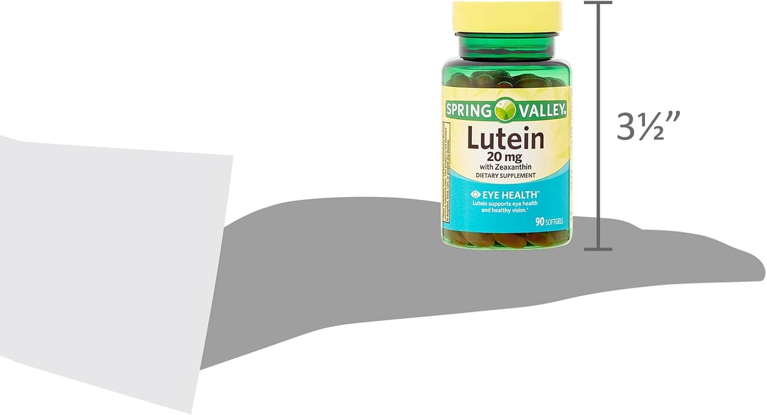 Spring Valley Lutein 20mg with Zeaxanthin - 30 Softgels, Pack of 1 - Fusion Shop Store