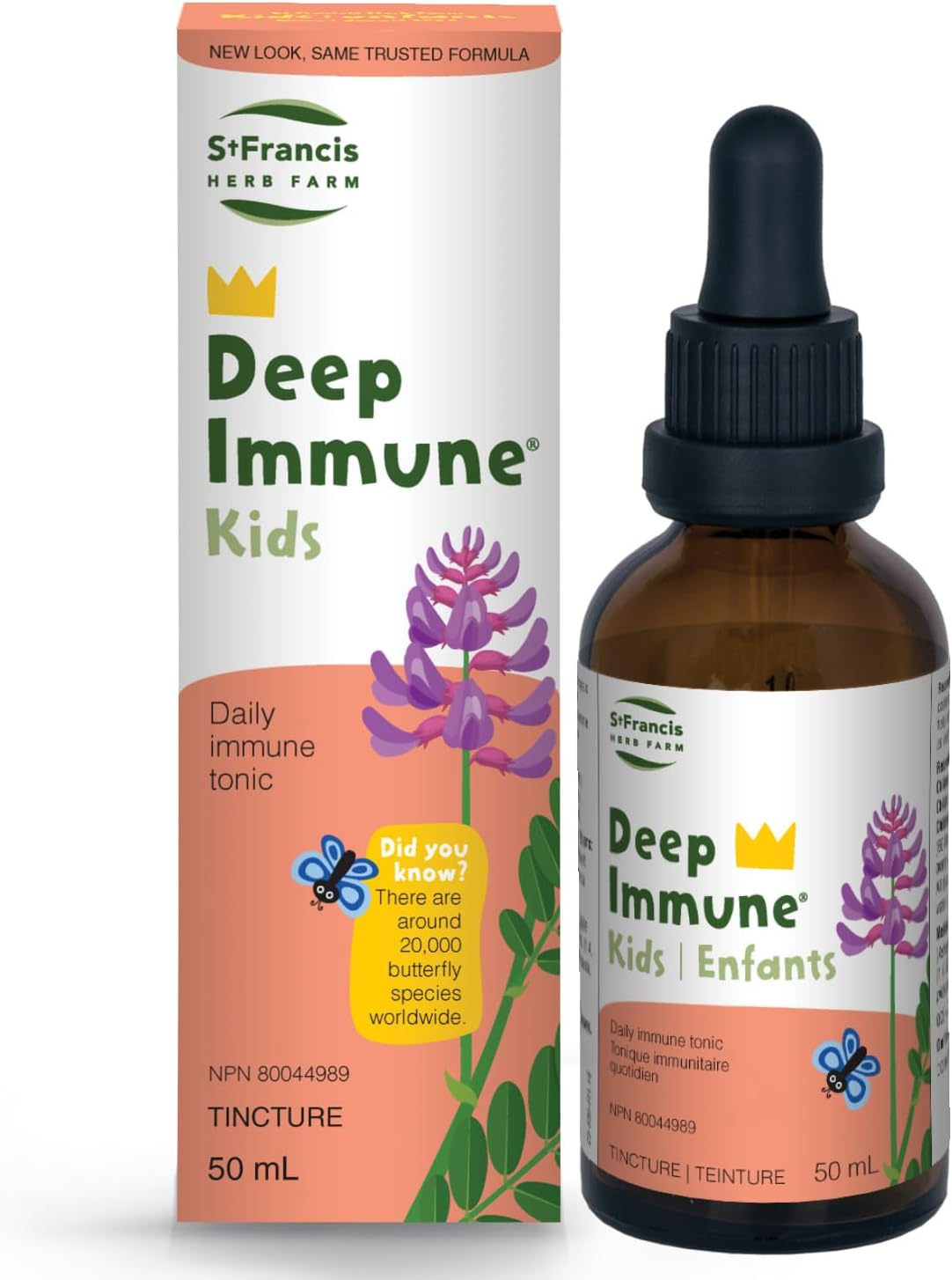 St. Francis Herb Farm Deep Immune for Children - 50 ML - Natural Immune Support Formula