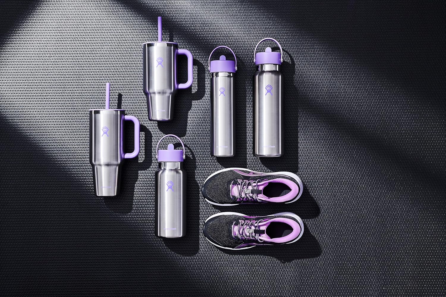 Stainless Steel Hydro Flask Wide Mouth Water Bottle with Leakproof Straw Lid for Cold Drinks, Sports, Travel