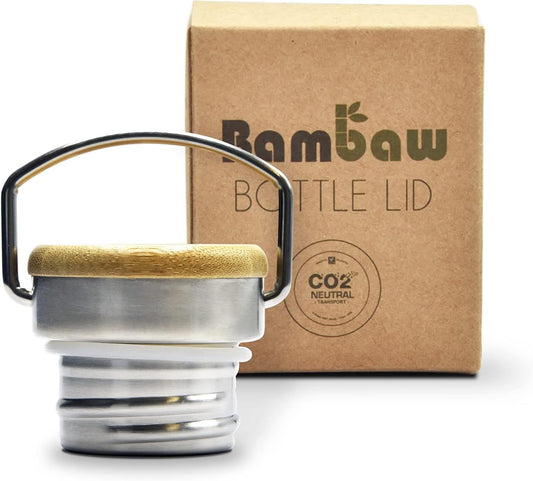 Stainless Steel Wide Mouth Screw Top Water Bottle Lid Replacement - BPA Free & Compatible with Most Bottles