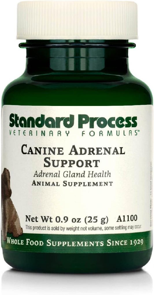 Standard Process Canine Adrenal Support Powder Supplement for Liver & Kidney Health - 25g