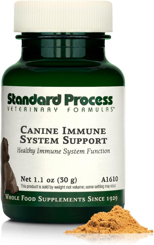 Standard Process Canine Immune System Support Powder Supplement with Zinc & Kelp - 30g - Boosts Dog's Immunity & Wellness