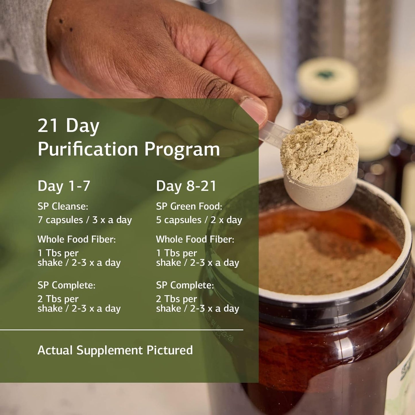 Standard Process Purification Kit for Detox & Liver Support - Includes SP Complete, Whole Food Fiber, Milk Thistle, Whey Protein, Choline, and Calcium