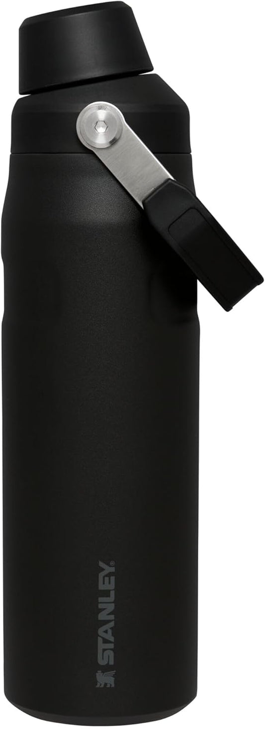 Stanley IceFlow Insulated Stainless Steel Water Bottle with Angled Spout Lid - Lightweight, Leakproof, and BPA-Free for Travel and Sports