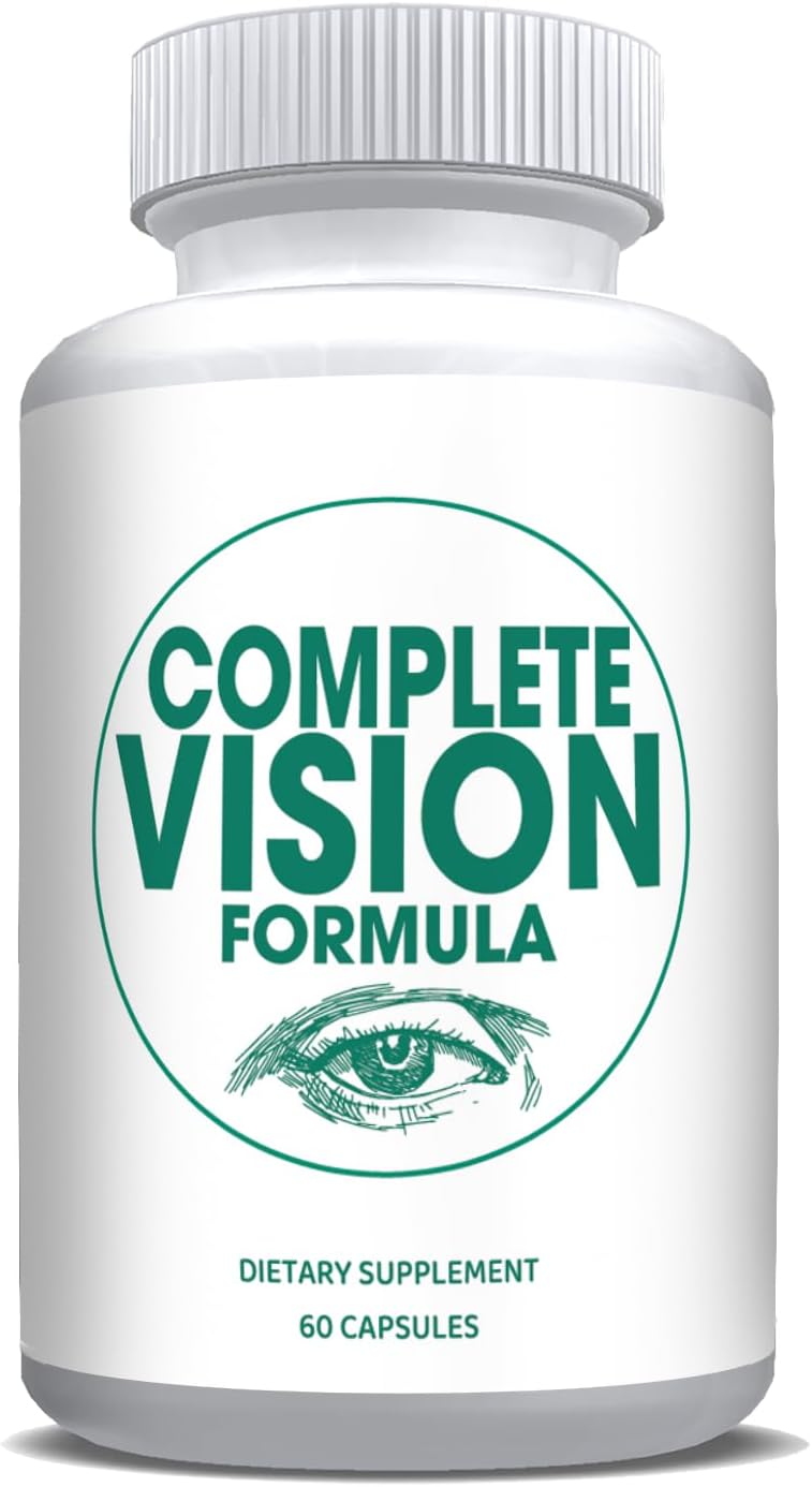 StarPass Labs Pure Eye Health Vitamin & Mineral Supplements - #1 Complete Vision Formula for Adults with Bilberry, Lutein, Zeaxanthin, Lycopene, and Resveratrol - Supports Eye Strain and Dry Eyes - 60 Capsules