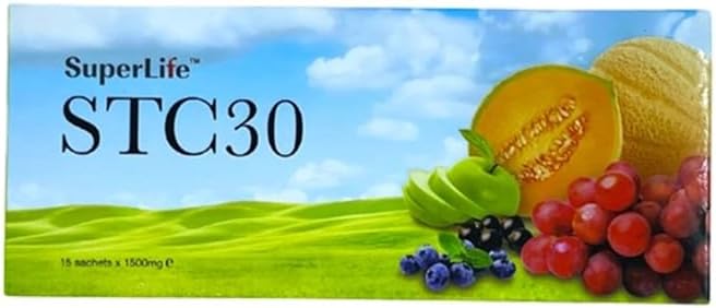STC30 Stem Cell Anti Aging Supplement - 15 Sachets for Reducing Wrinkles and Acne - Superlifeworld