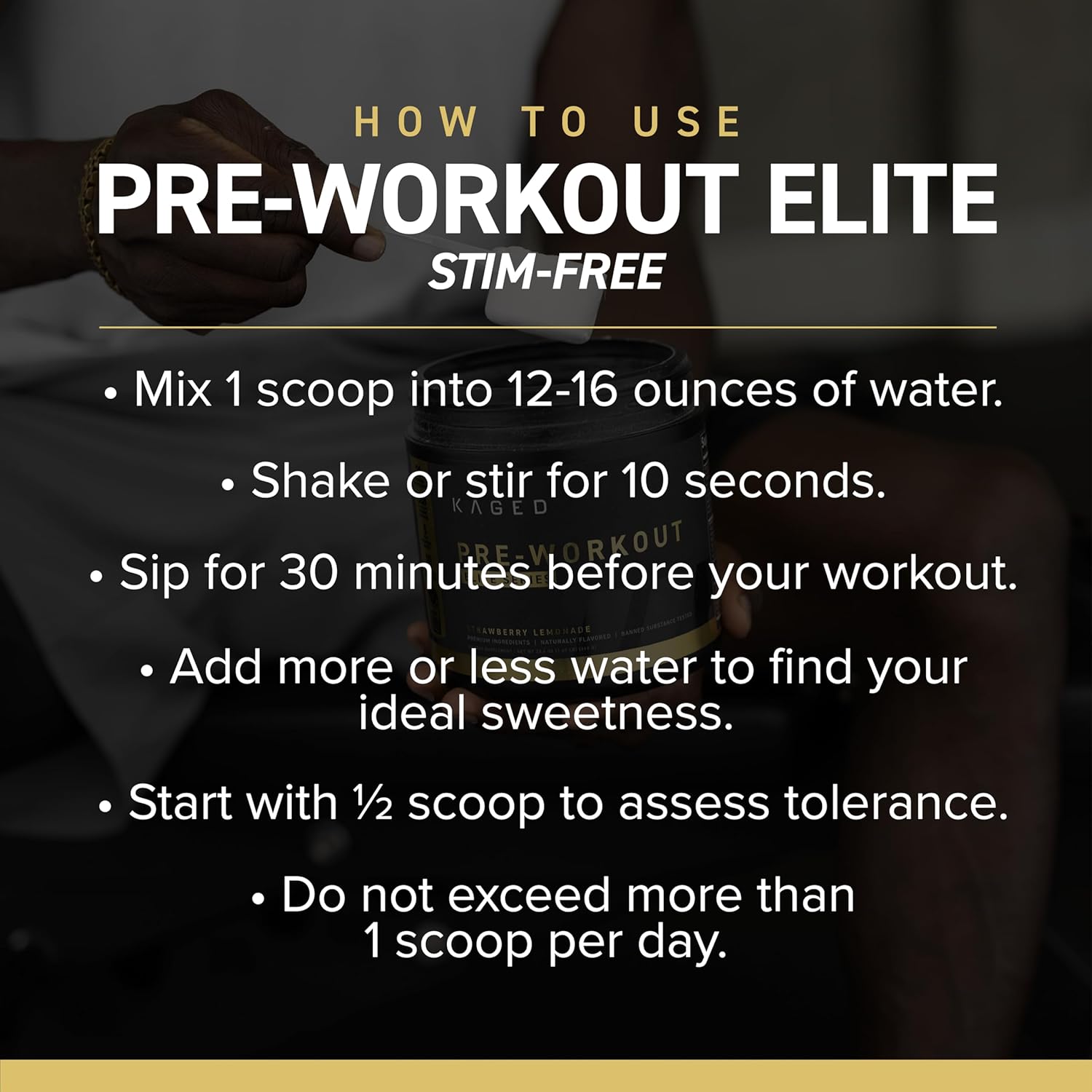 Stim-Free Pre-Workout Powder with L-Citrulline, Beta Alanine, and Creatine - Power, Stamina, Focus - Cherry Limeade Flavor - 20 Servings