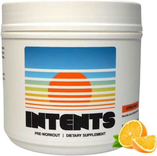 Stimulant-Free Pre-Workout for Energy, Endurance, Focus, and Strength by Intents Nutrition