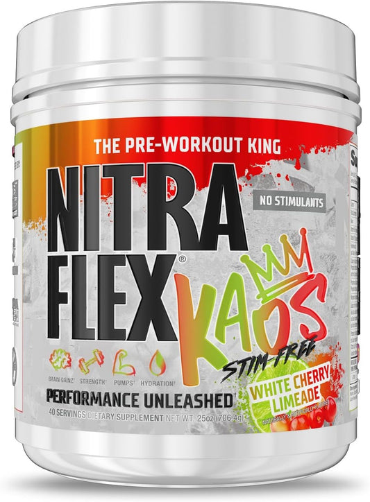 Stimulant-Free Pre-Workout Supplement White Cherry Limeade