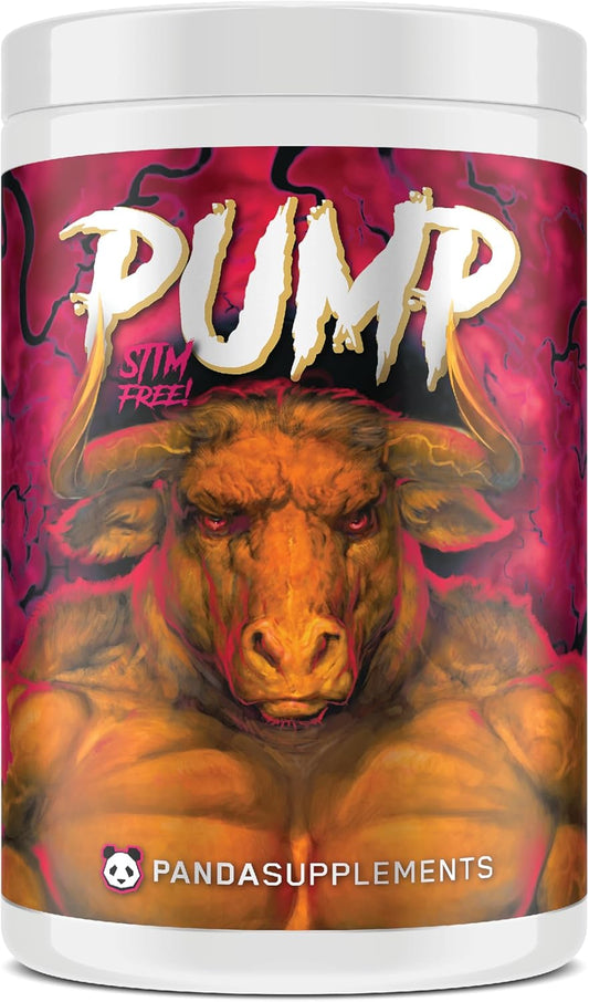 Stimulant-Free Pre-Workout with L-Citrulline Malate, Alpha GPC, Lions Mane - 40 Scoops (Sweet Black Cherry)