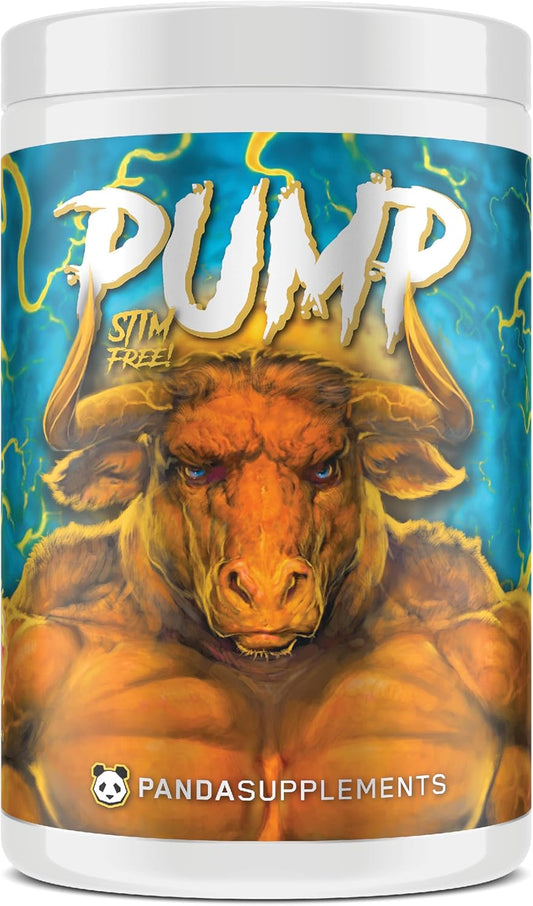 Stimulant-Free Pre-Workout with L-Citrulline Malate and Lions Mane for Enhanced Performance - Peach Gummy Rings - 40 Scoops