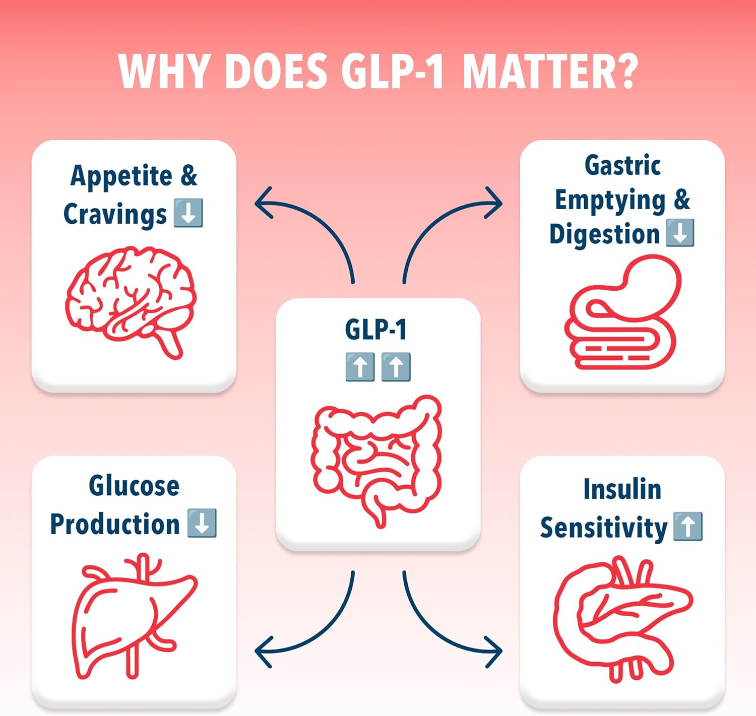 Strawberry Kiwi GLP-1 Booster Drink Mix - Carb Blocking & Craving Control - Sugar-Free Keto Support for Longer Fullness & Digestion