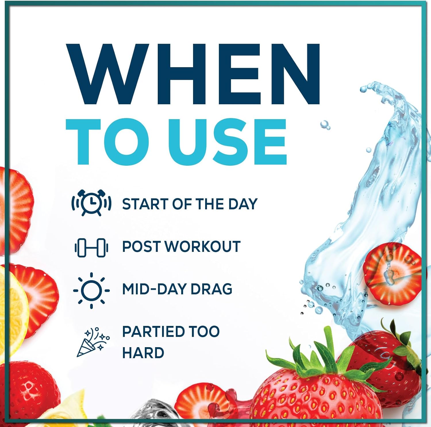 Strawberry Lemonade Electrolyte Drink Mix - Sugar Free Hydration Powder with 6 Electrolytes & Minerals - Keto Friendly Recovery Drink - 16 Servings