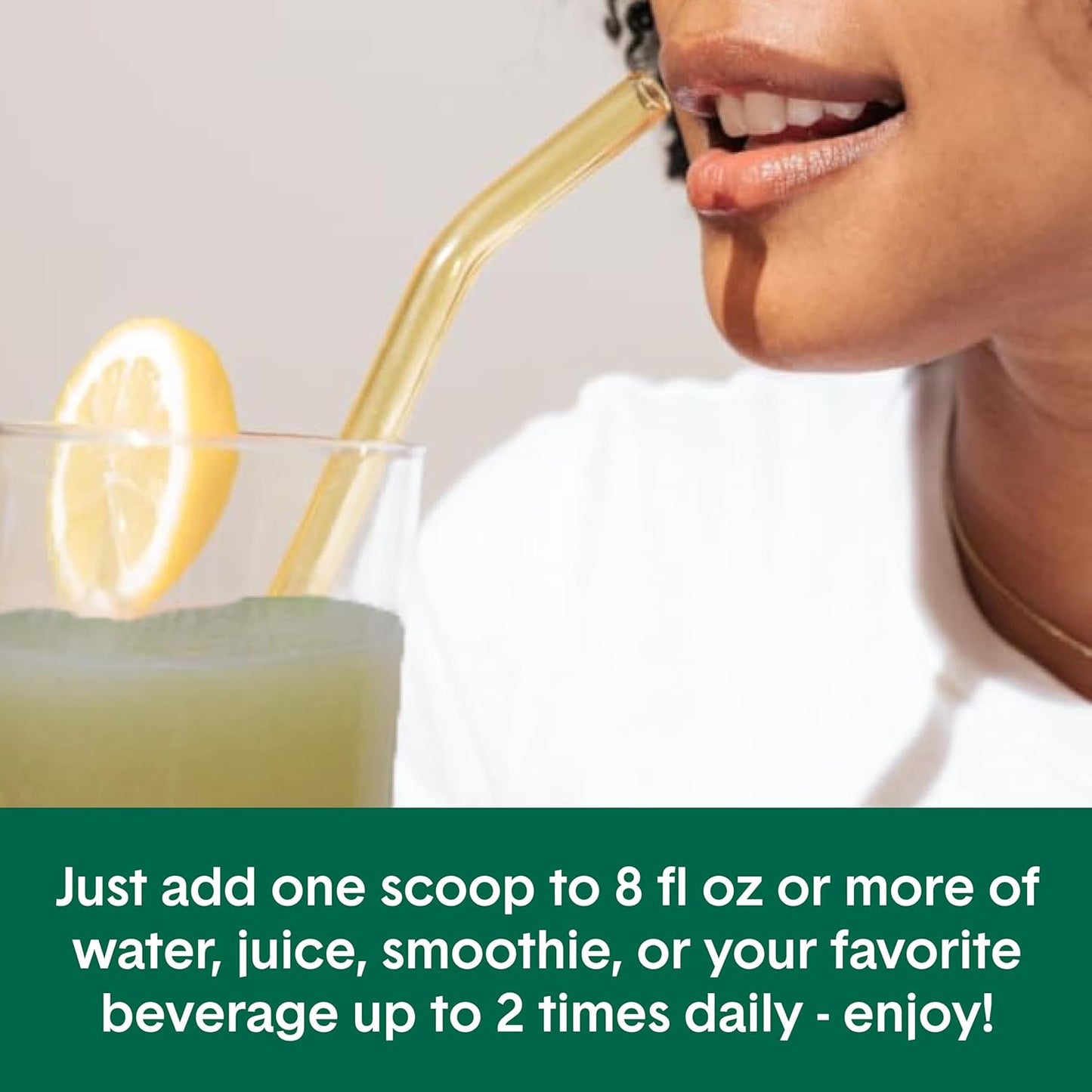 Strawberry Lemonade Super Fiber Powder with Collagen and Greens by Bellway