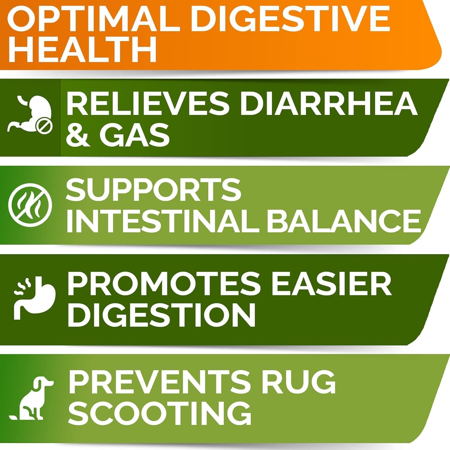 STRELLALAB Vet Strength Dog Probiotics Treats with Digestive Enzymes, Prebiotics, and Pumpkin for Allergy Relief - 100+ct Chewable Fiber with Peanut Butter Flavor