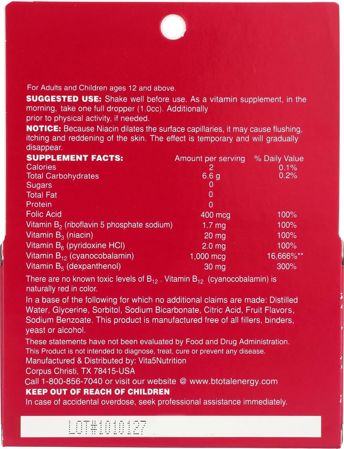 SUBLING B-Total Bonus PAK Sublingual Products, 2 Fluid Ounces