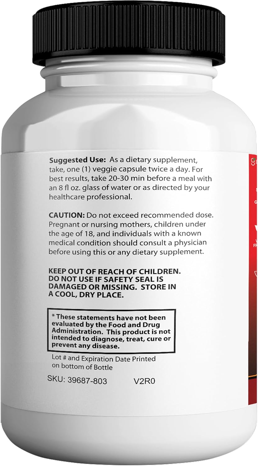 Sugar Defender Ultra - Advanced Formula with Vitamins, Minerals, Banaba Leaf - 60 Capsules, Vegan & Non-GMO