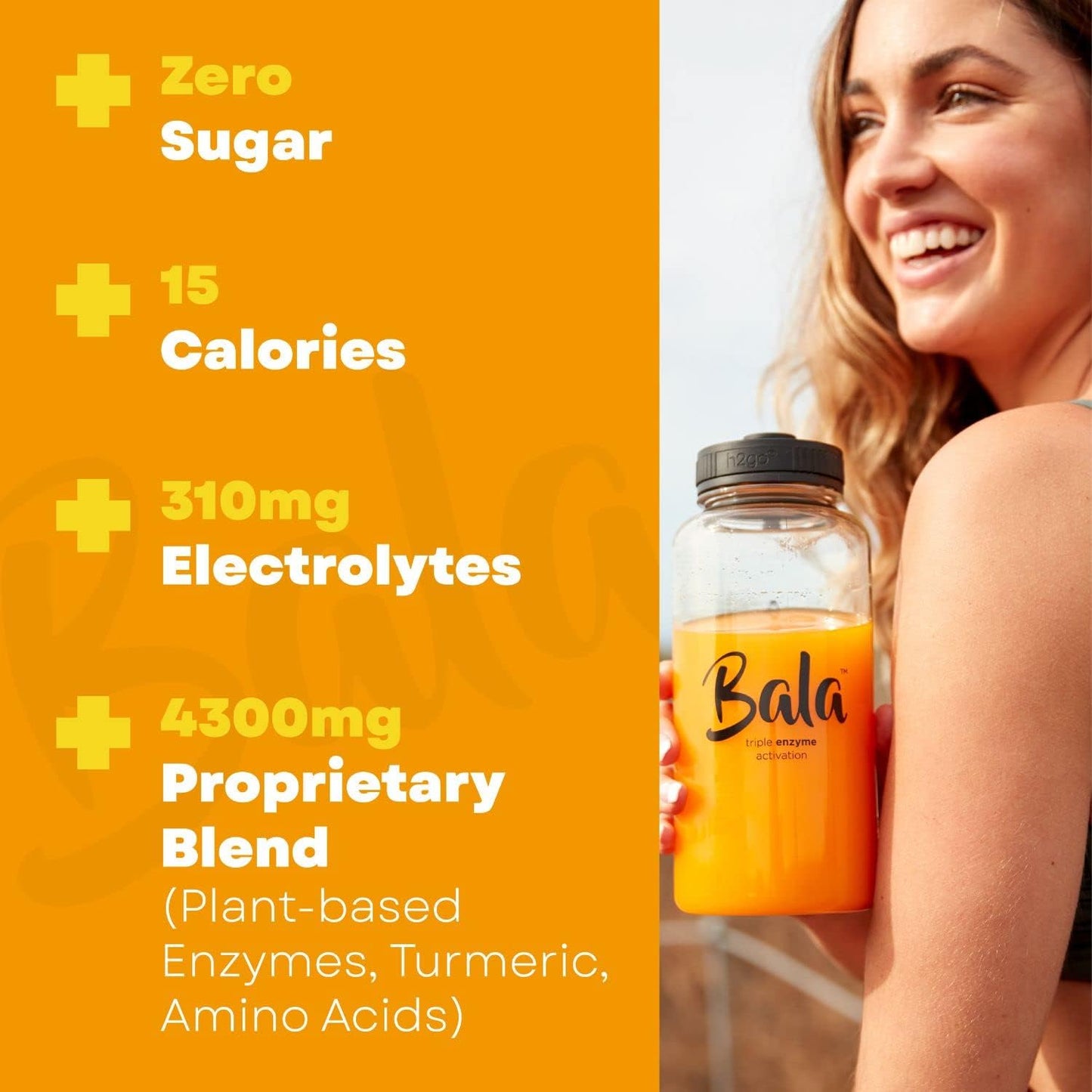 Sugar-Free BALA Electrolyte Powder Packets for Post-Workout Muscle Recovery and Hydration - 20 Pack Bundle with Keto-Friendly Ingredients