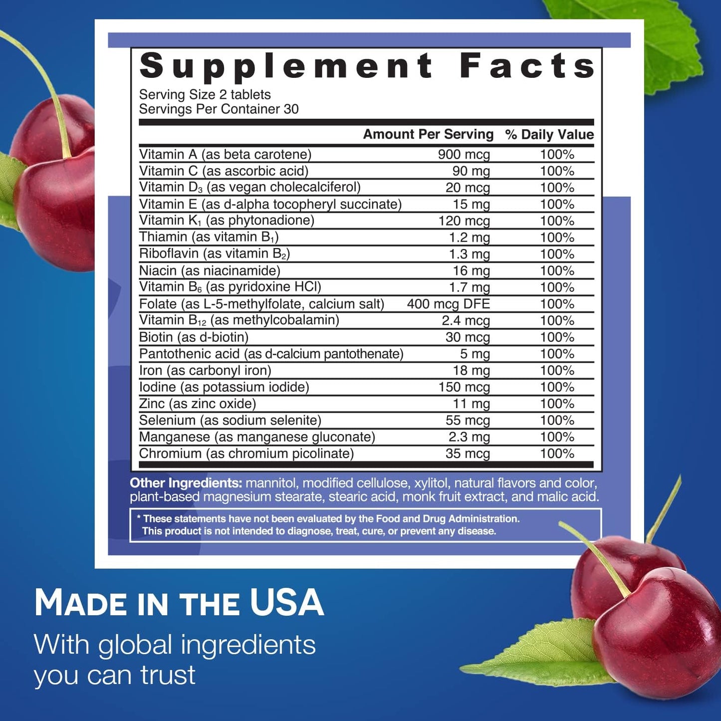 Sugar-Free EZ Melts Men's Health Bundle, Essential Vitamins, 1-3 Month Supply