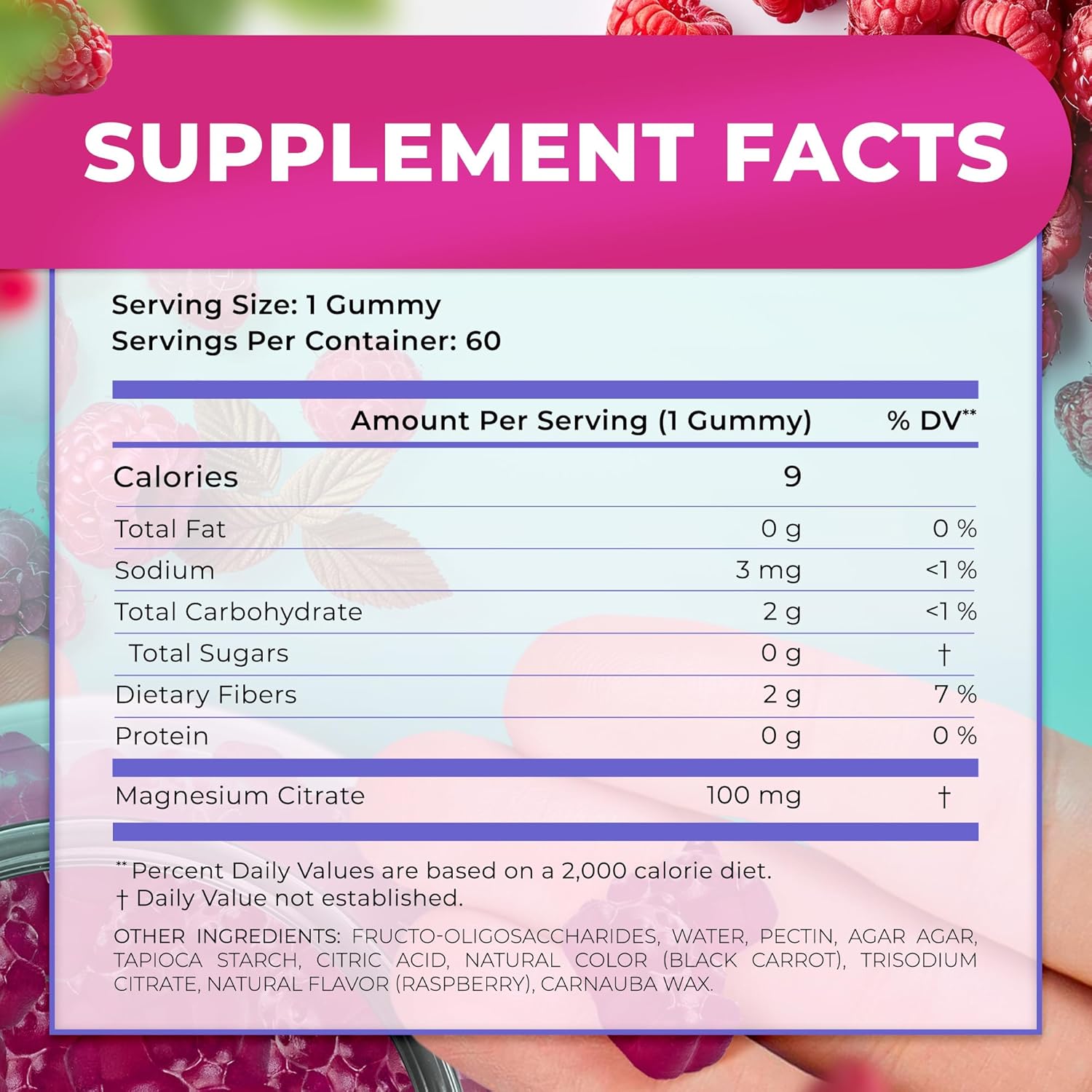 Sugar Free Magnesium Gummies for Stress Relief, Sleep, Heart Health - Vegan Supplement for Nerves, Muscles, Bones - High Absorption Formula for Kids & Adults - Non-GMO Vegan Gummies