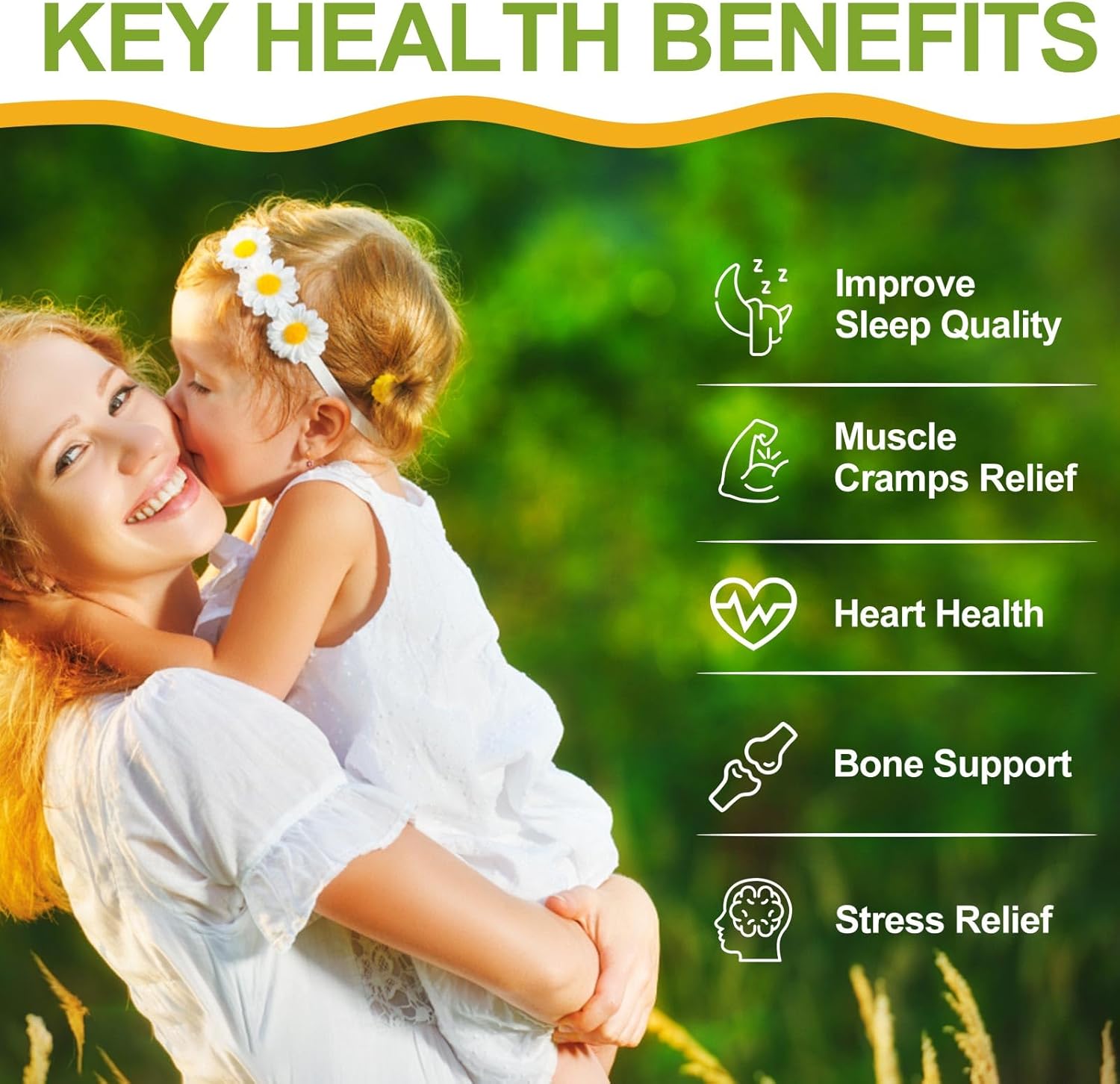 Sugar-Free Potassium Magnesium Gummies - 90 CT Supplement for Adults & Kids - Pineapple Flavor - Promotes Heart & Muscle Health - 99mg Potassium, 400mg Magnesium Citrate - Helps with Leg Cramps