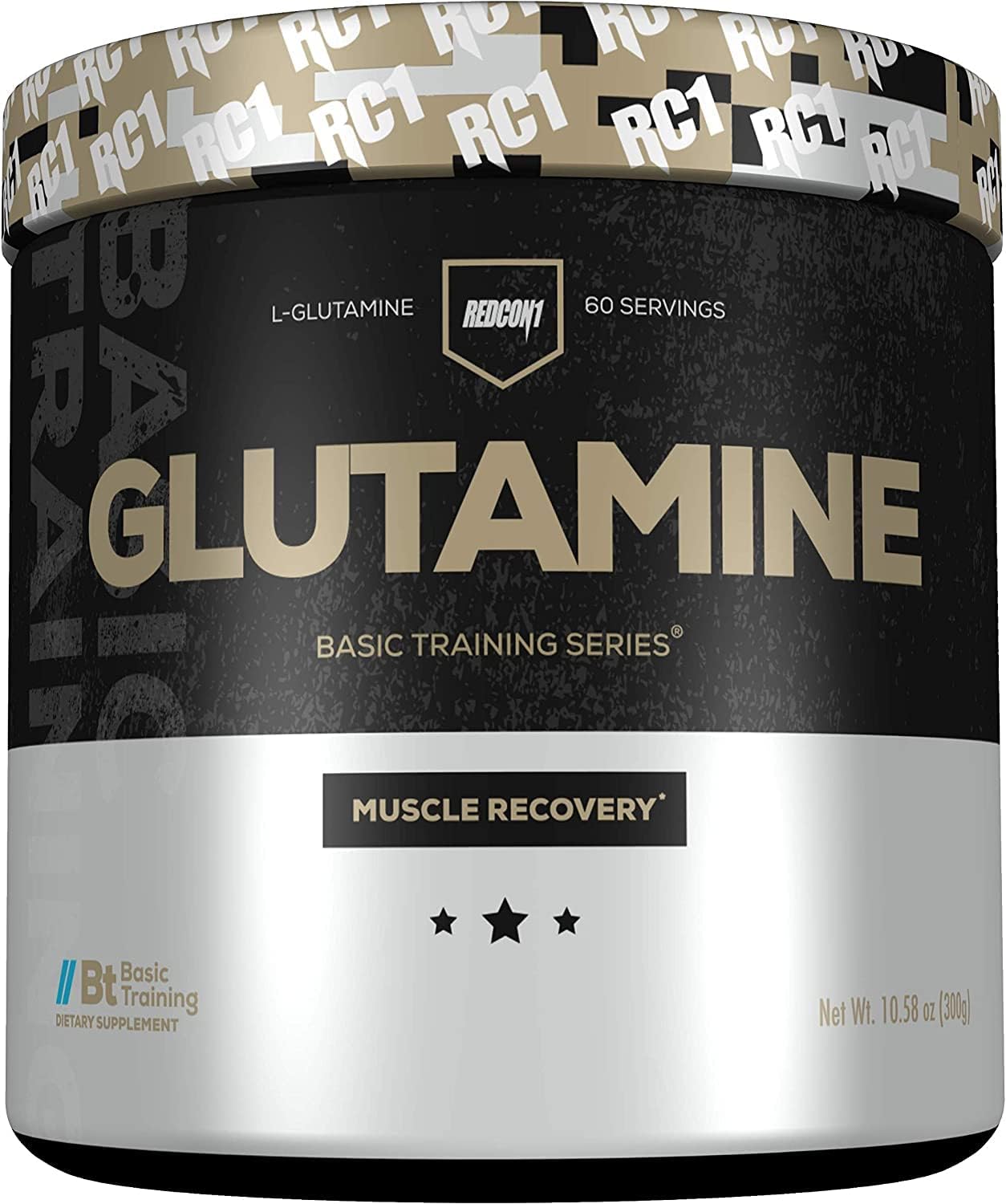 Sugar-Free REDCON1 Glutamine Powder for Muscle Recovery & Immune Support - 60 Servings
