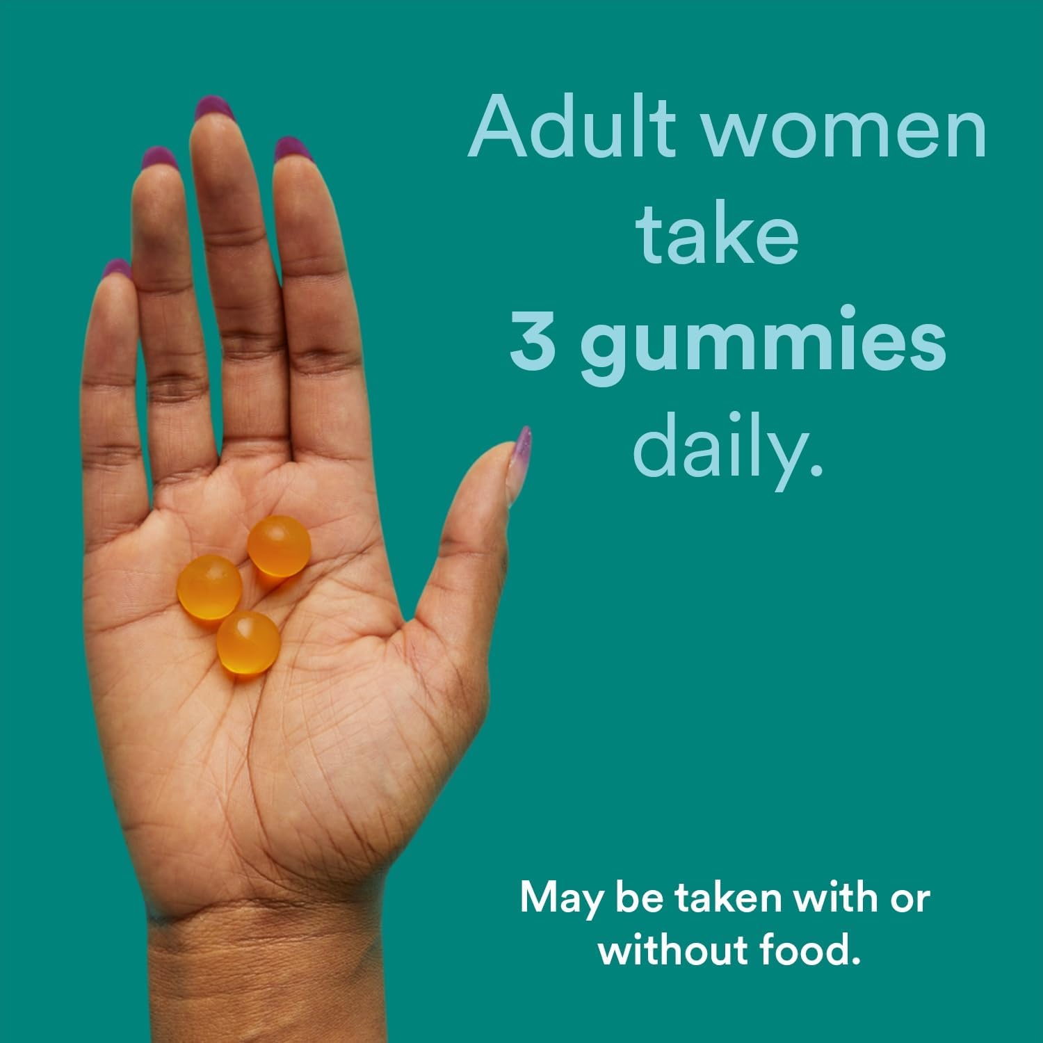 Sugar Free SmartyPants Prenatal Multivitamin Gummies for Women with Methylfolate, Omega 3, Vitamin D3, C, B12, B6, A, K, Zinc, Inositol - 60 Count