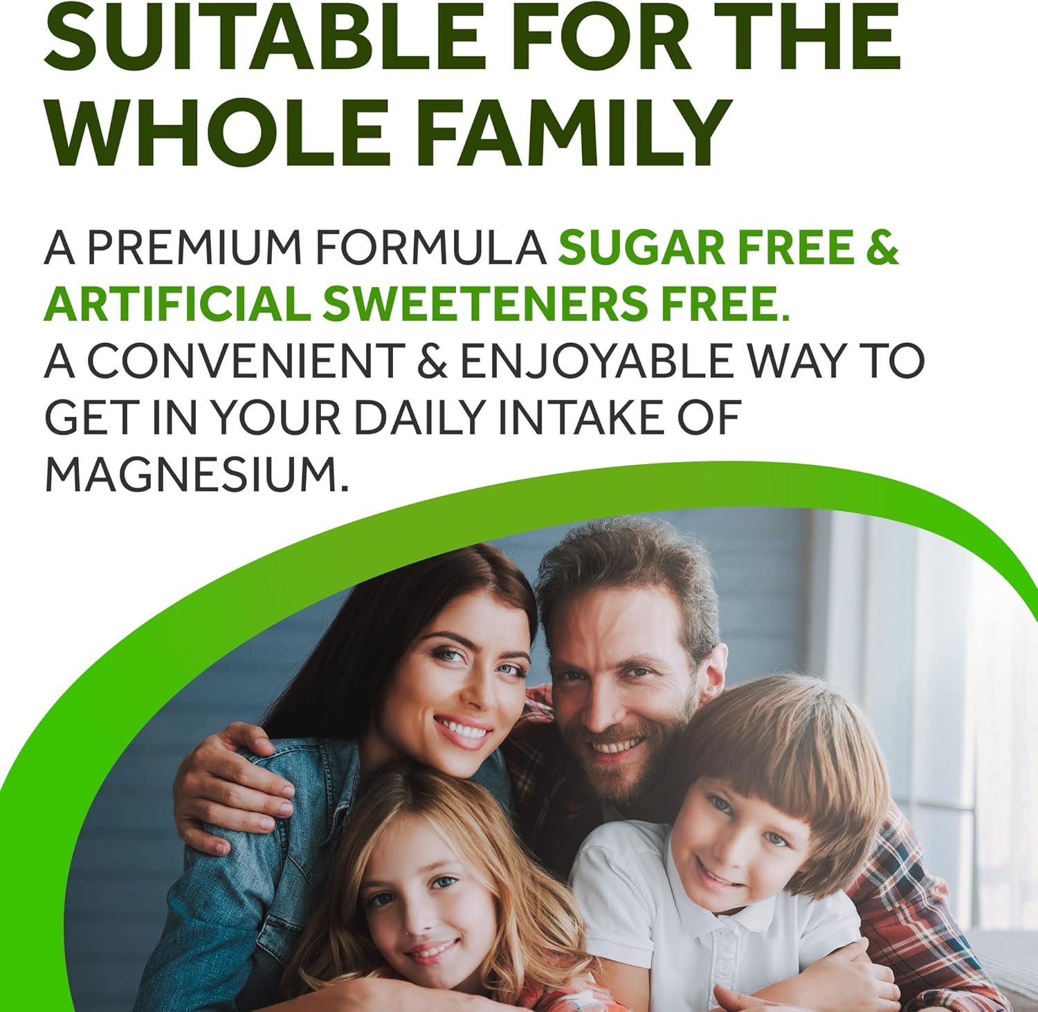 Sugar-Free Vegan Magnesium Citrate Gummies for Sleep & Relaxation - Non-GMO Supplement for Adults, Teens, Kids - Green Apple - 240 Chews