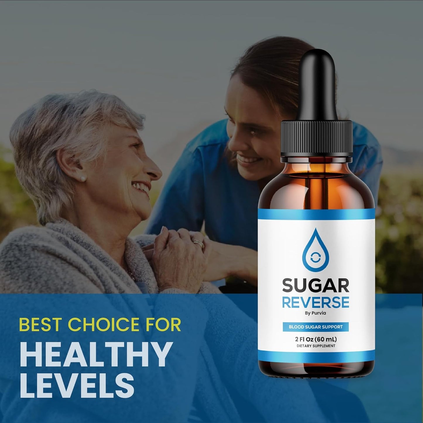 Sugar Reverse Drops - Pack of 5 Bottles, Advanced Formula Supplement with Chromium for Maximum Strength Sugar Reversal