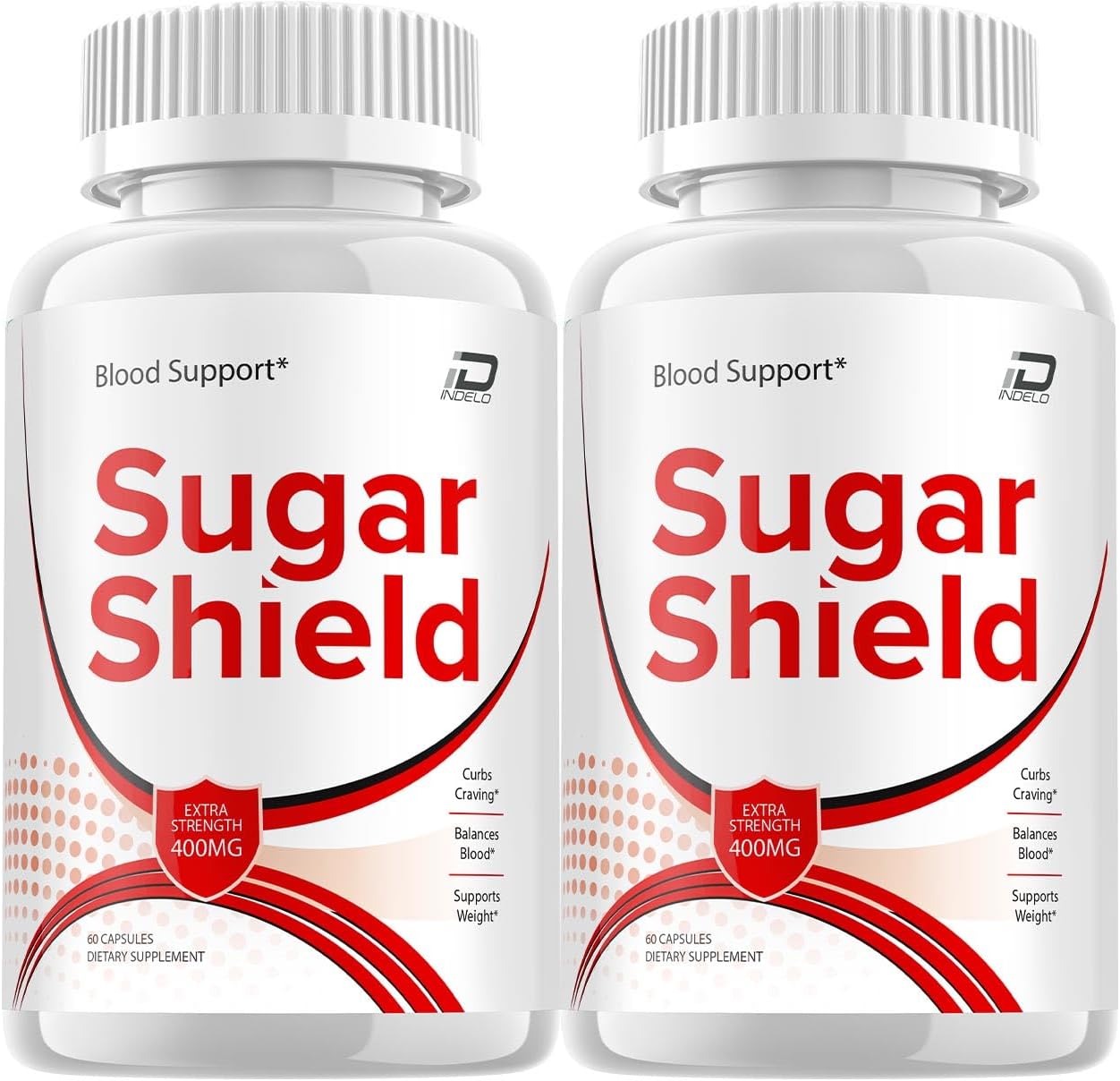 Sugar Shield Supplement - Extra Strength Formula (2 Pack - 120 Capsules) for Natural Sugar Control