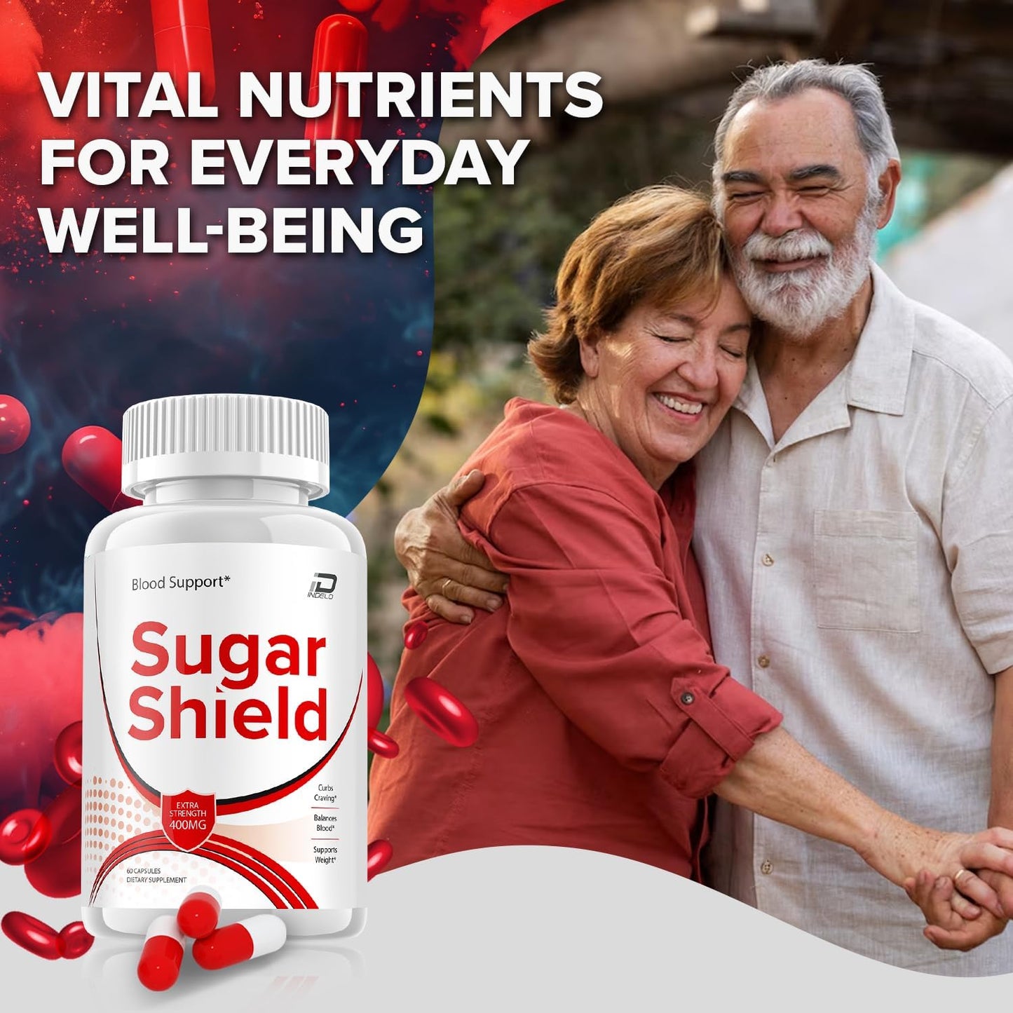 Sugar Shield Supplement - Extra Strength Formula (2 Pack - 120 Capsules) for Natural Sugar Control