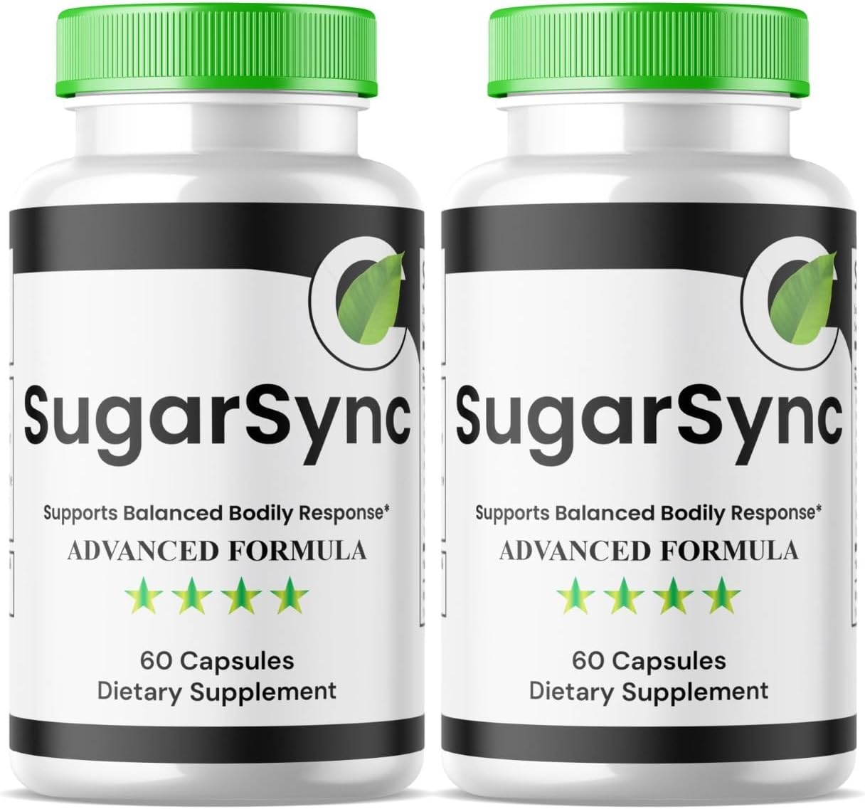 Sugar Sync Glyco Optimizer Capsules (2 Pack) for Joint Health and Glucose Support - Gluco Cleanse Detox Formula with Positive Reviews