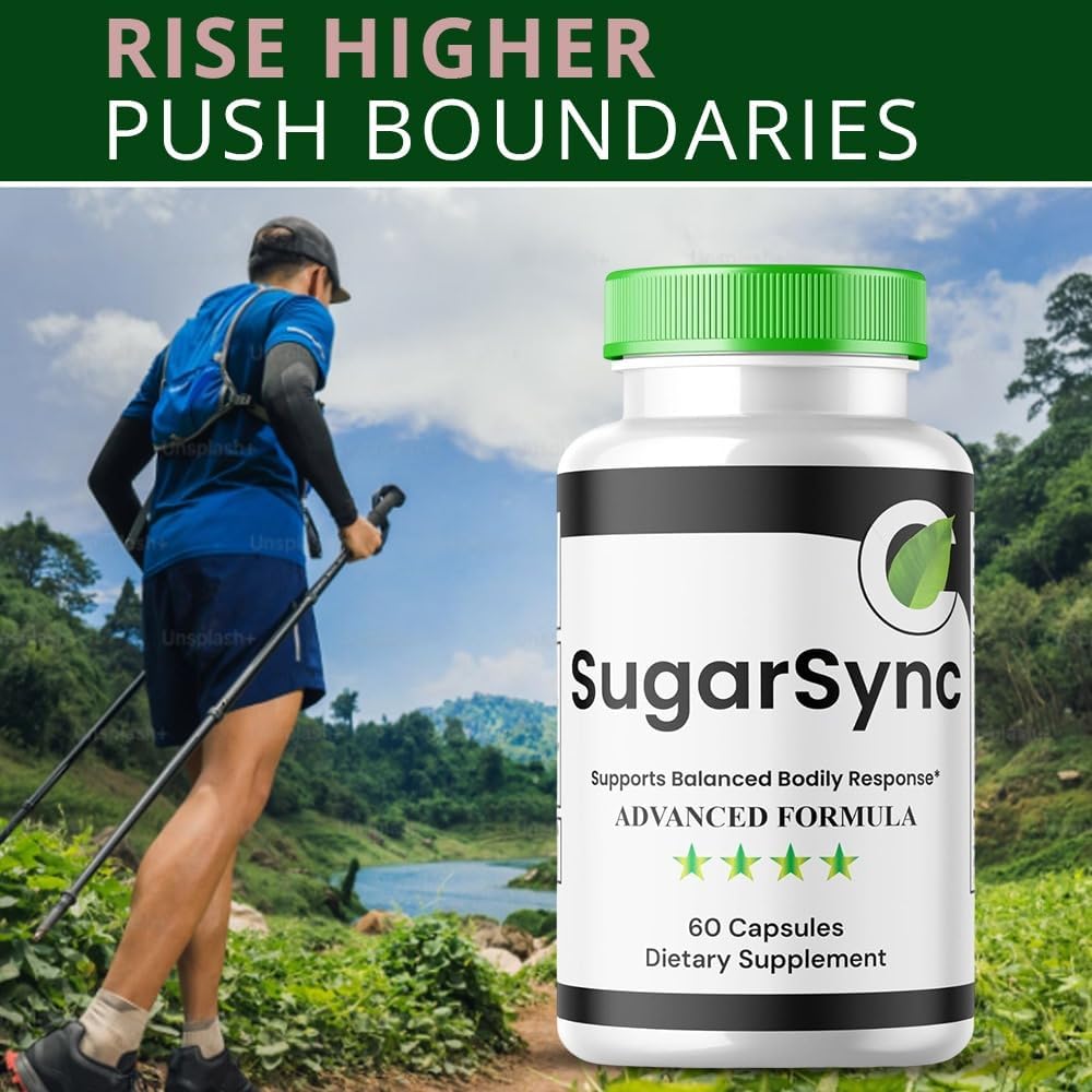 SugarSync Glyco Optimizer Capsules - Joint Support & Gluco Cleanse Formula (60 Caps)