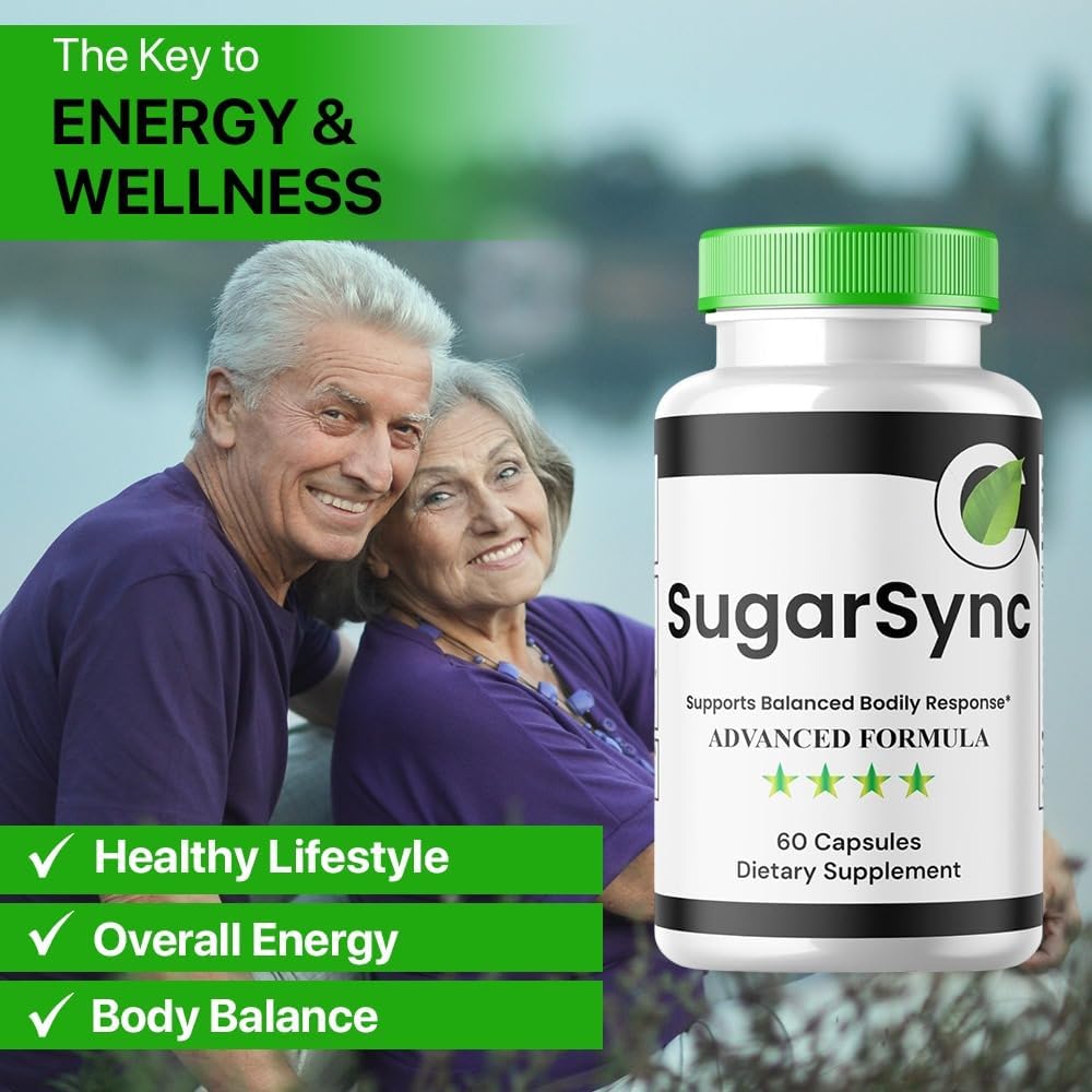 SugarSync Glyco Optimizer Capsules - Joint Support & Gluco Cleanse Formula (60 Caps)