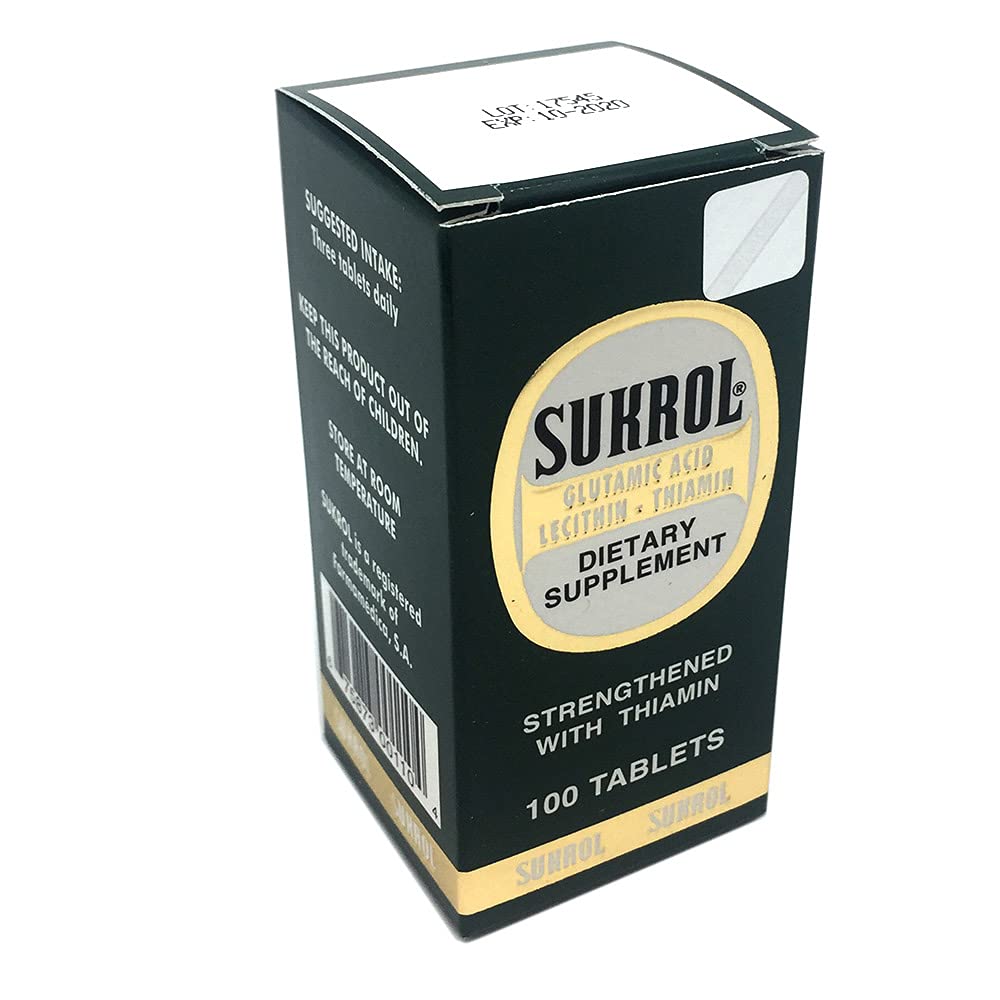 Sukrol Dietary Supplement 100 Tablets for Improved Energy and Health