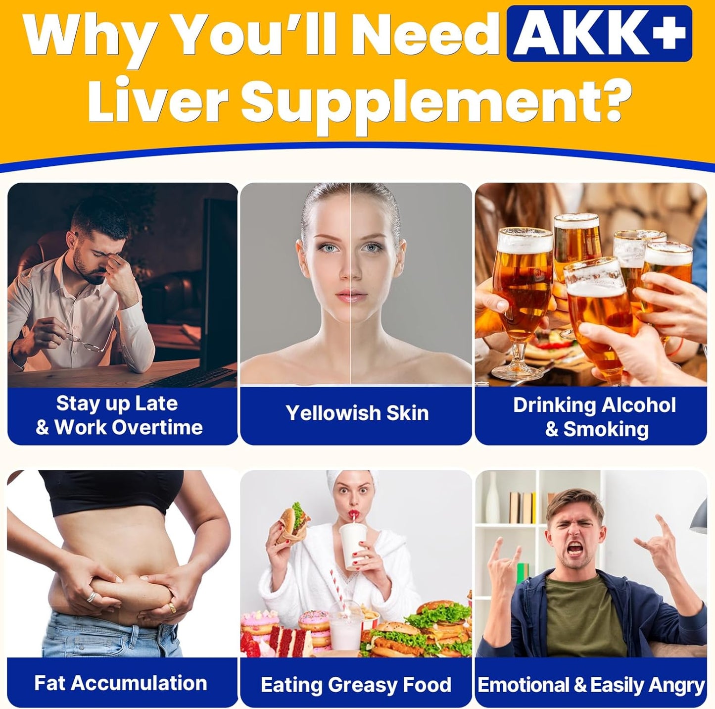 Summatah Akk+ Superbiotics - 20 Billion Probiotic with Milk Thistle, Taraxasterol, GLP1 Supplement - Antioxidant, Gut & Skin Health - 120 Count