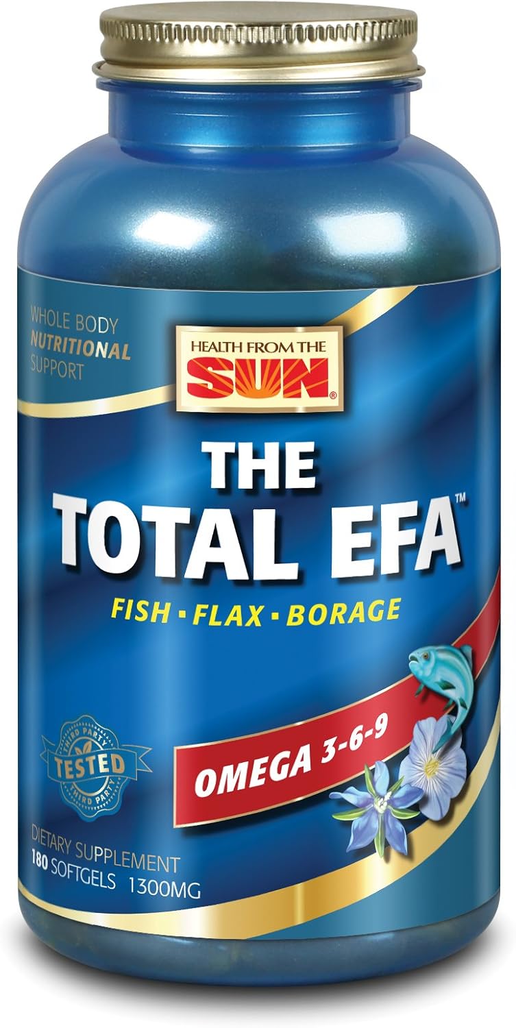 Sun The Total EFA 180 Softgels - Master Muscle Health Formula