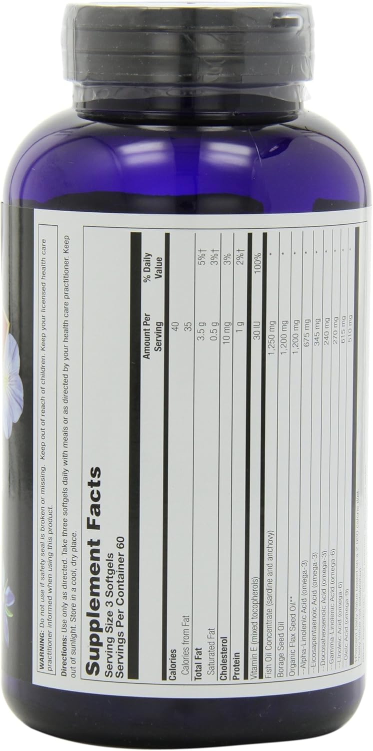 Sun The Total EFA 180 Softgels - Master Muscle Health Formula
