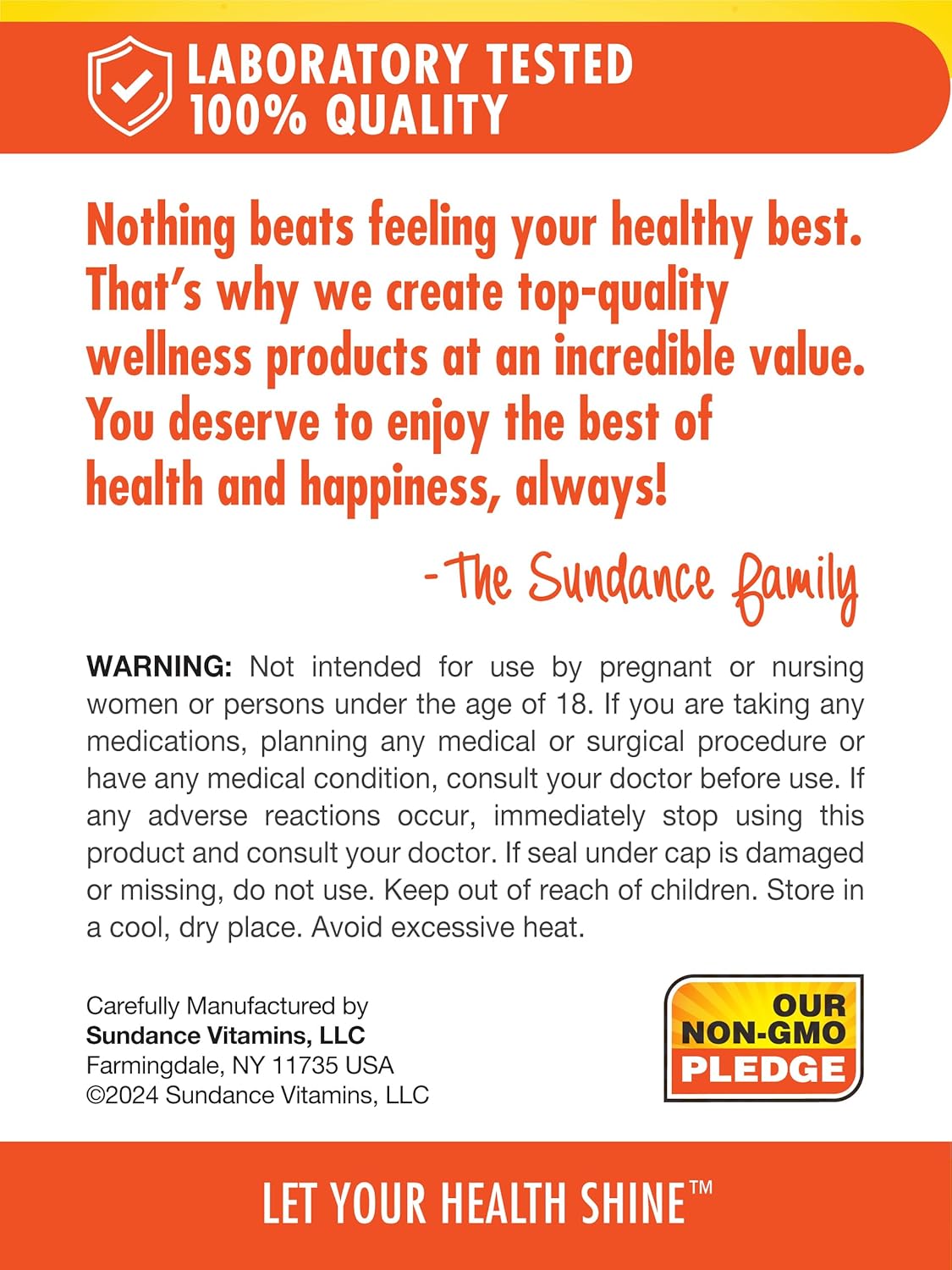 Sundance Ashwagandha Gummies - 500mg - 40 Vegan Gummies - Non-GMO, Gluten Free Supplement