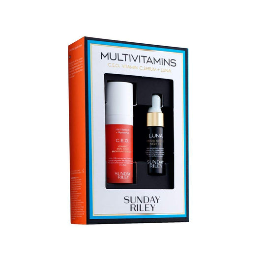 Sunday Riley Multivitamins Kit - 2 Count Pack for Healthy Skin