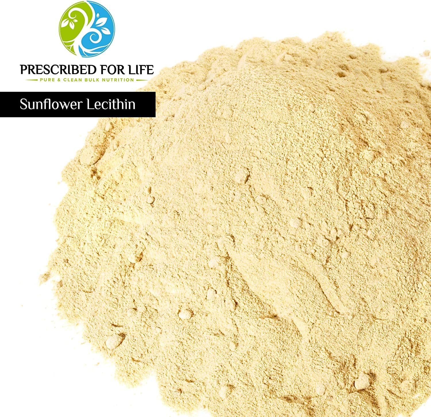Sunflower Lecithin Powder - Unbleached, Gluten Free, Vegan, Non GMO - 12oz (340g) - Rich in Choline & Essential Fatty Acids - Kosher & Soy Free