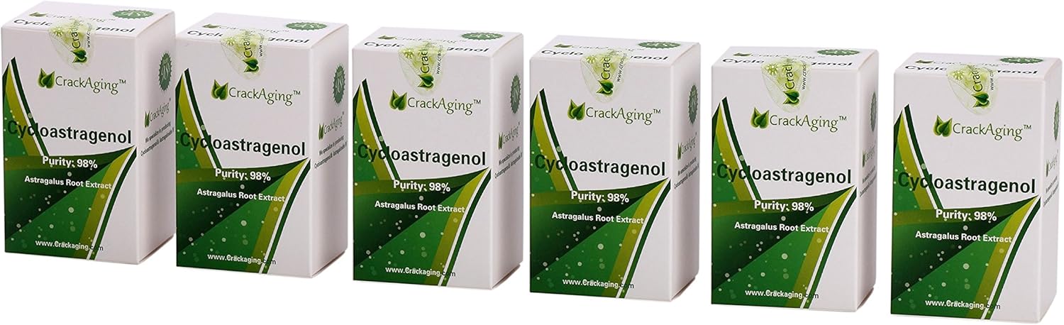 Super-Absorption Cycloastragenol 98% - 10mg per Capsule (180 Capsules Total)