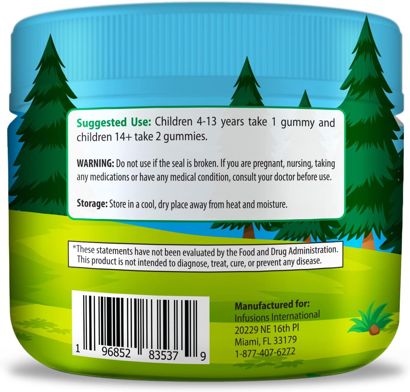 Super Green Gummy Kids Multivitamin - 90 Count, 8 Powerful Superfood Blends, Soft & Delicious, Vegan, Gluten Free, Non-GMO
