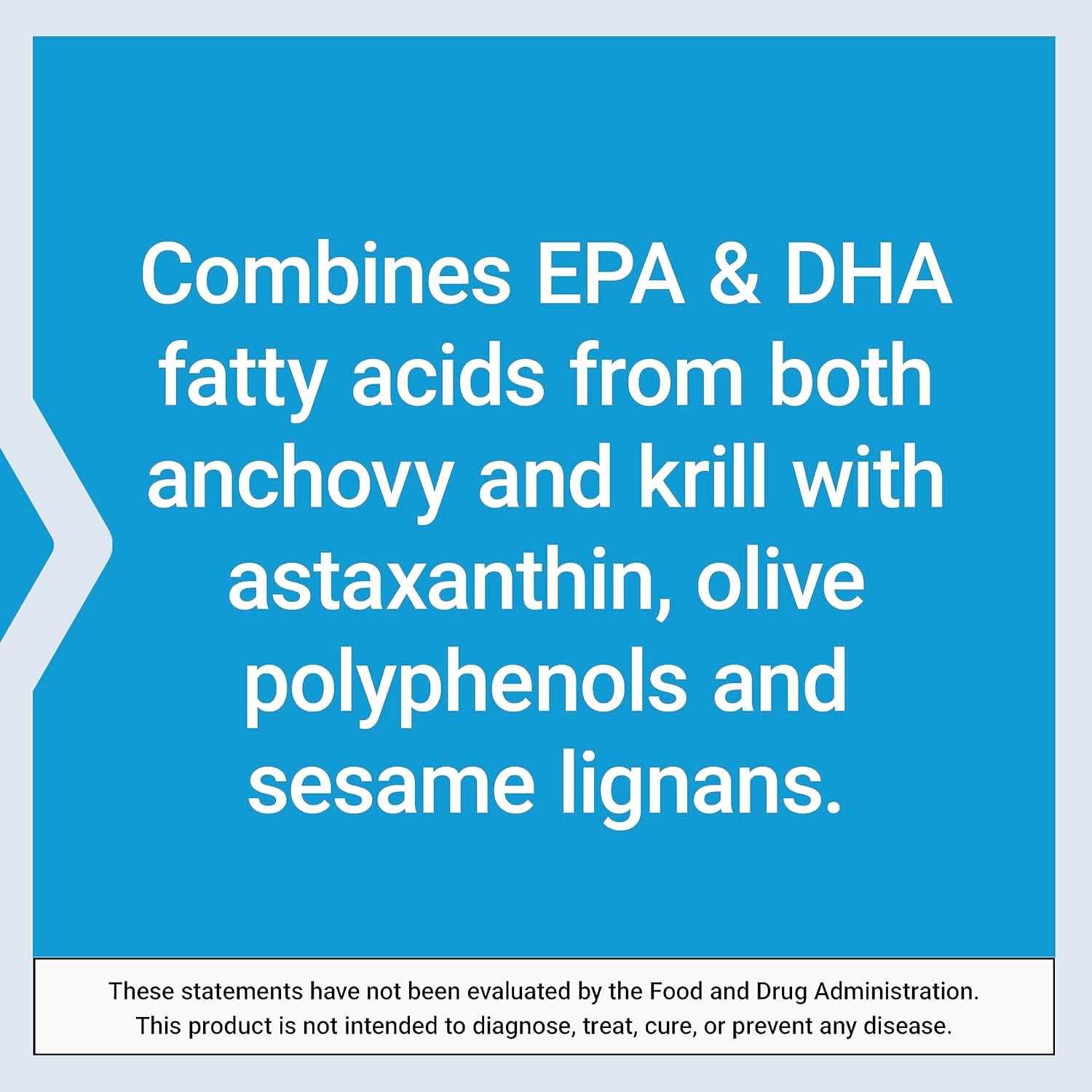 Super Omega-3 Fish Oil Supplement with EPA/DHA, Sesame Lignans, Olive Extract, Krill, Astaxanthin - Lemon Flavor - 120 Count