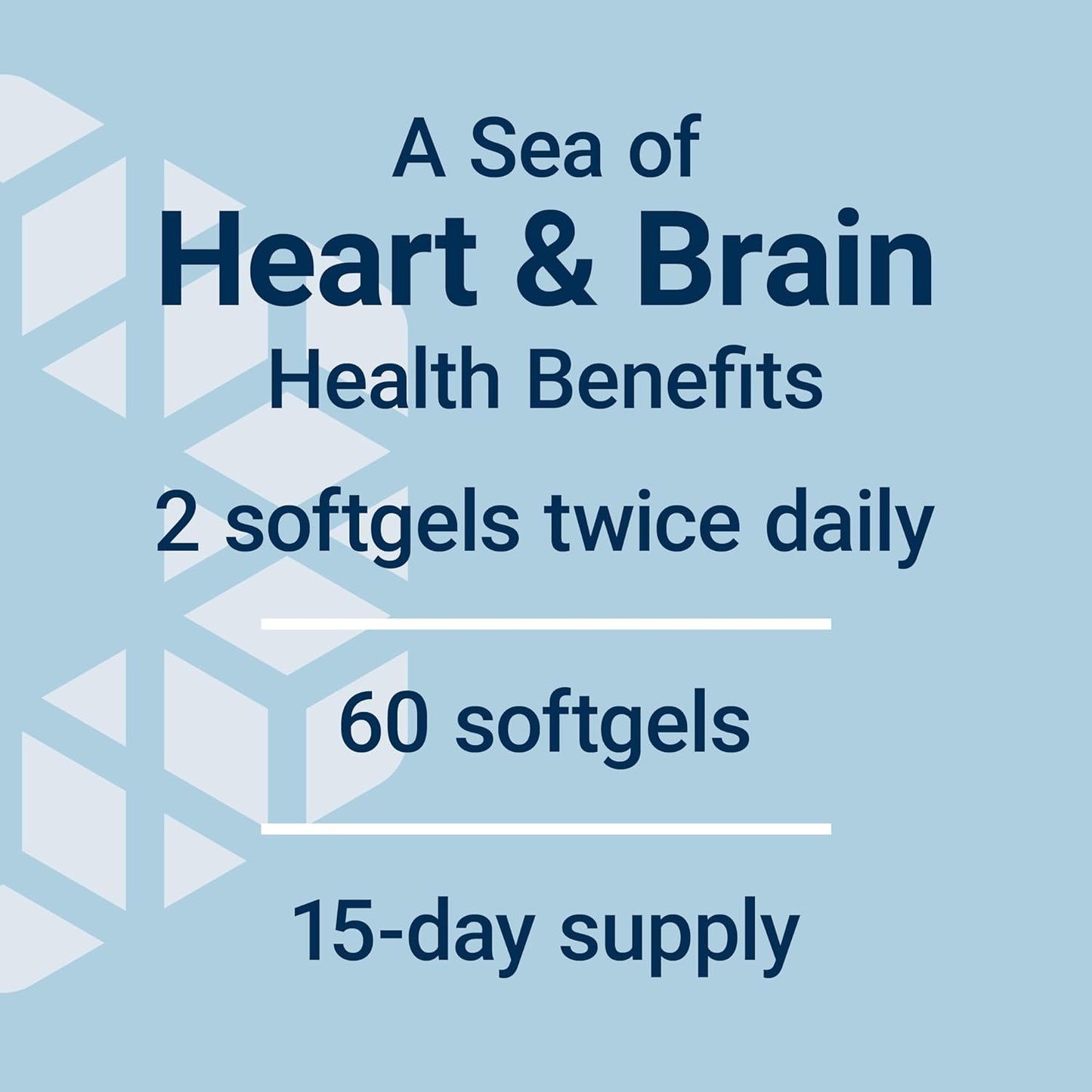 Super Omega-3 Fish Oil with Sesame Lignans & Olive Extract - Heart, Brain, Inflammation, & Cholesterol Support - 60 Softgels